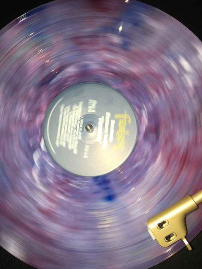 Spinning record