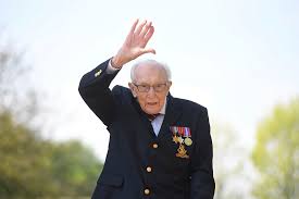 Captain Sir Tom Moore, man who raised 33 million pounds for healthcare workers dies at the age of 100 years old.