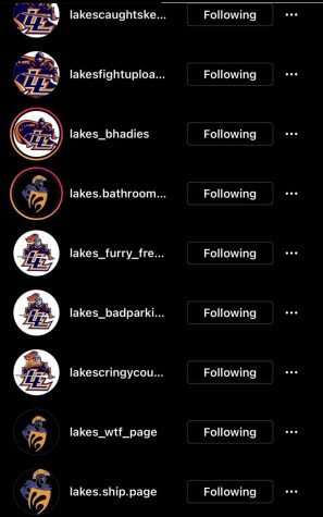 lakes High School Instagram Accounts