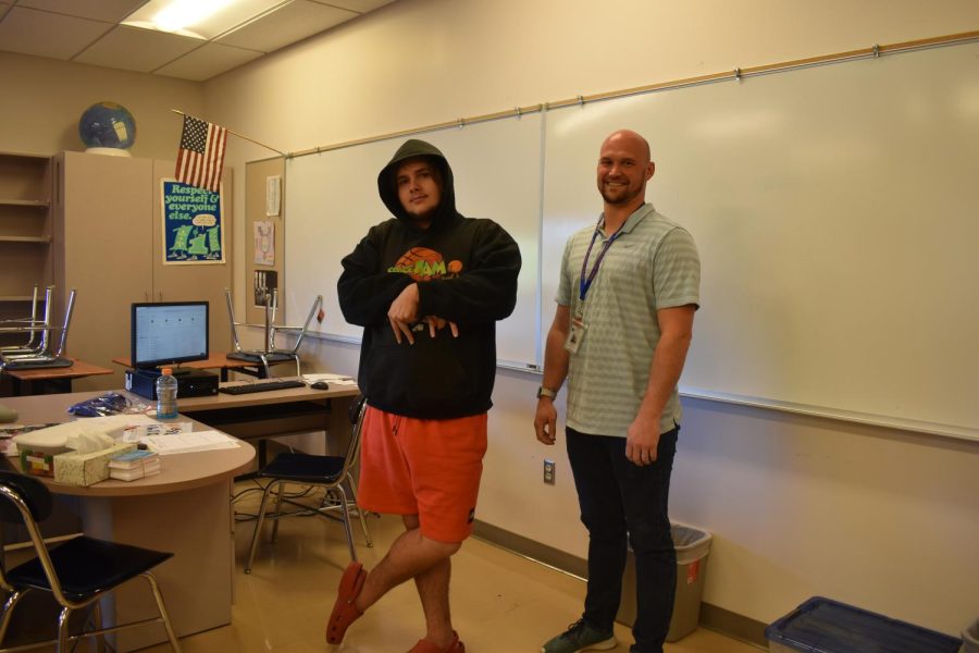 Devin and Mr. Wiest