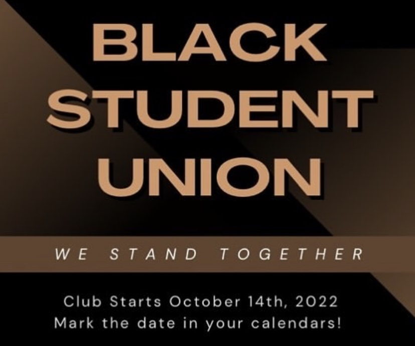 Black Student Union flyer