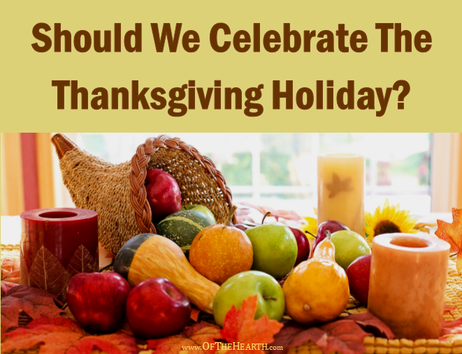 Should We Celebrate Thanksgiving?
