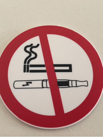 no vaping or smoking