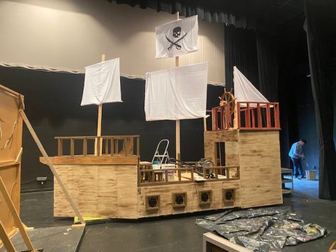 pirate ship for peter pan production..