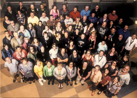 A 2013 group picture of all the teachers