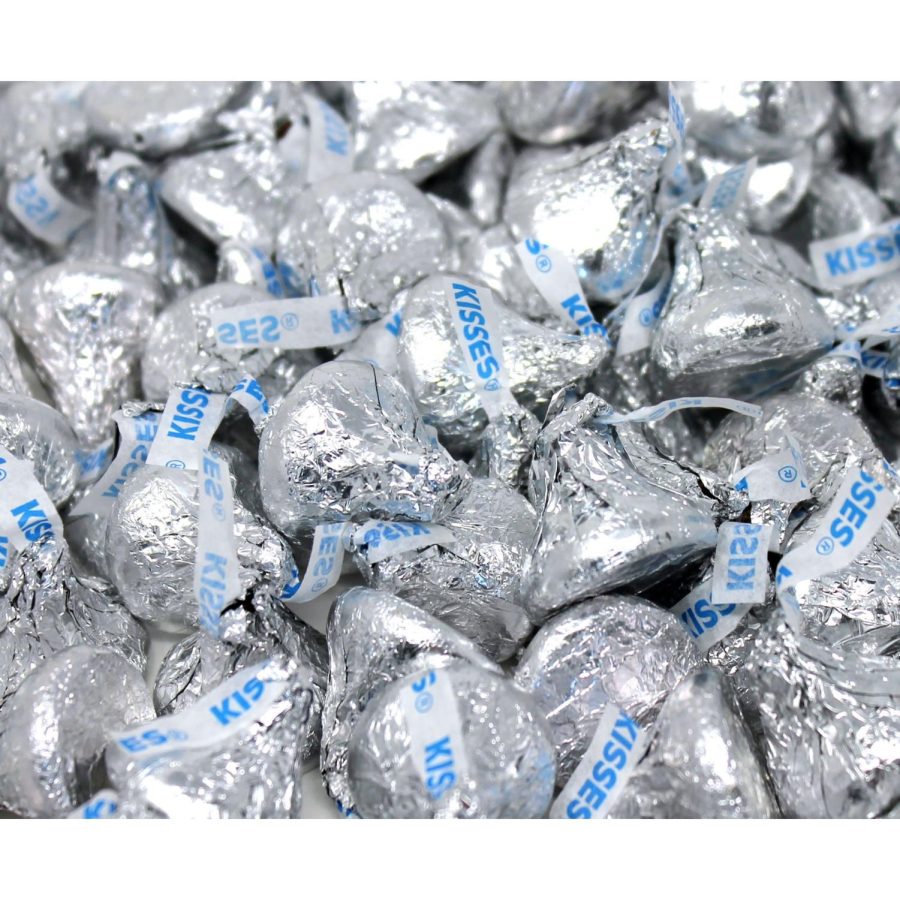 a bunch of Hershey kisses