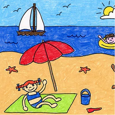 3,100+ Summer Scenery Kids Drawings Stock Photos, Pictures & Royalty-Free  Images - iStock