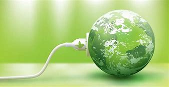 A cable plugged in the Earth.
