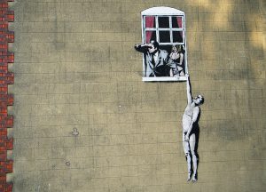 piece by Banksy