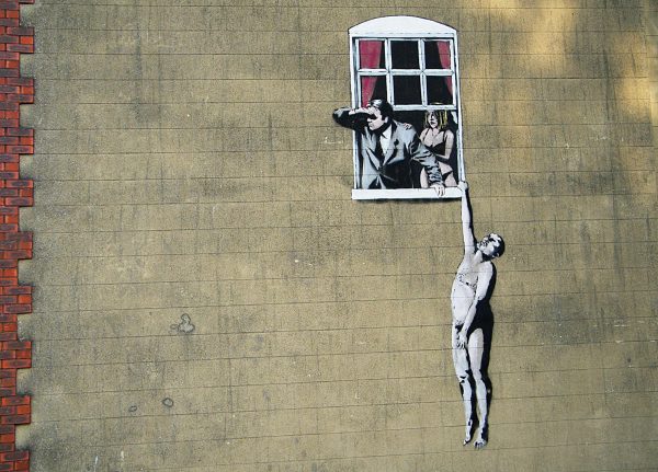 piece by Banksy
